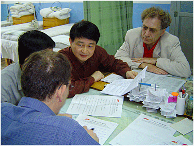 Gespräch mit dem Doktorvater, Prof.Pang Yong von TCM Universität Guangxi